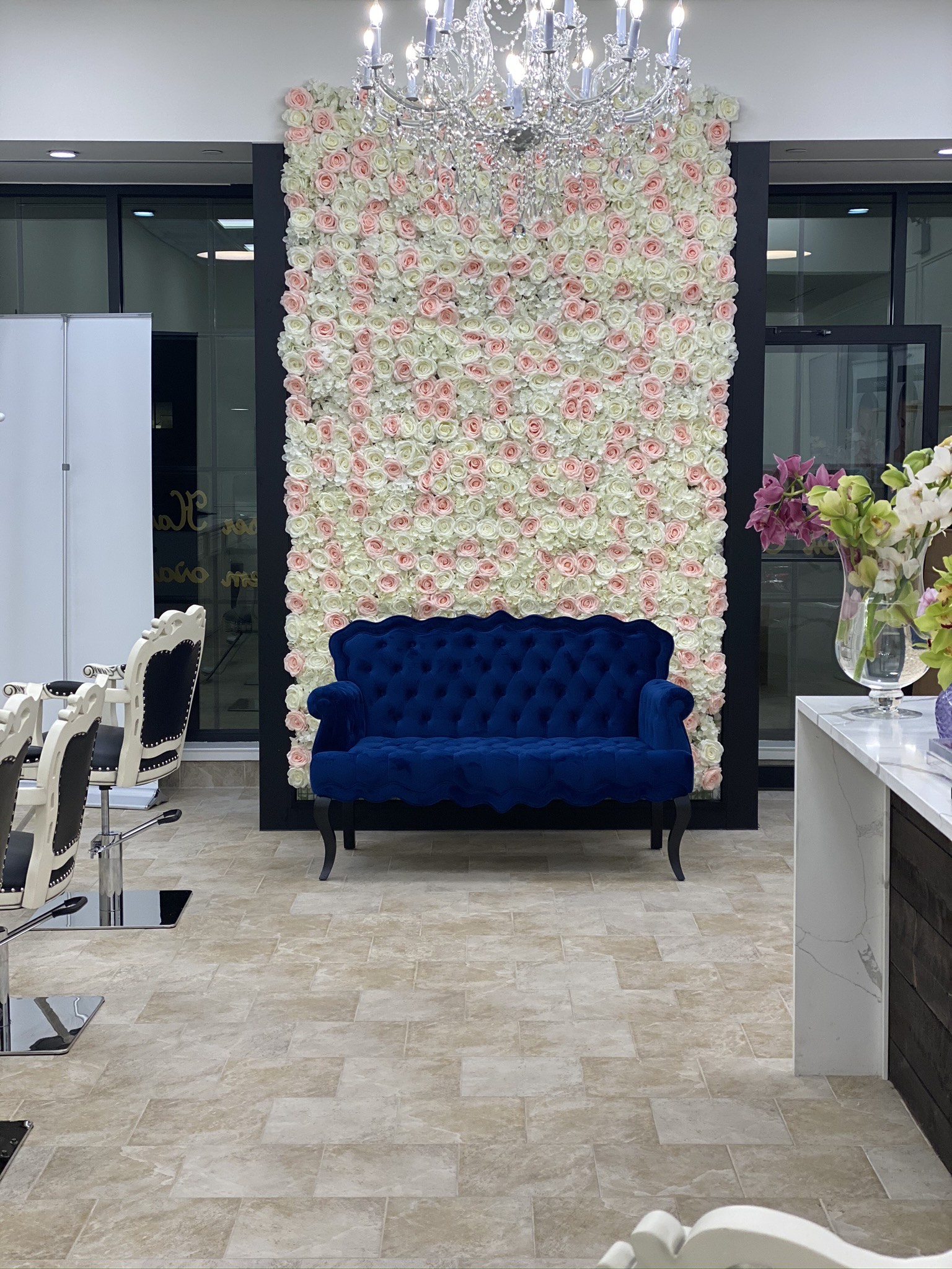 Facial treatment room at The Beautie Bar in Dongan Hills
