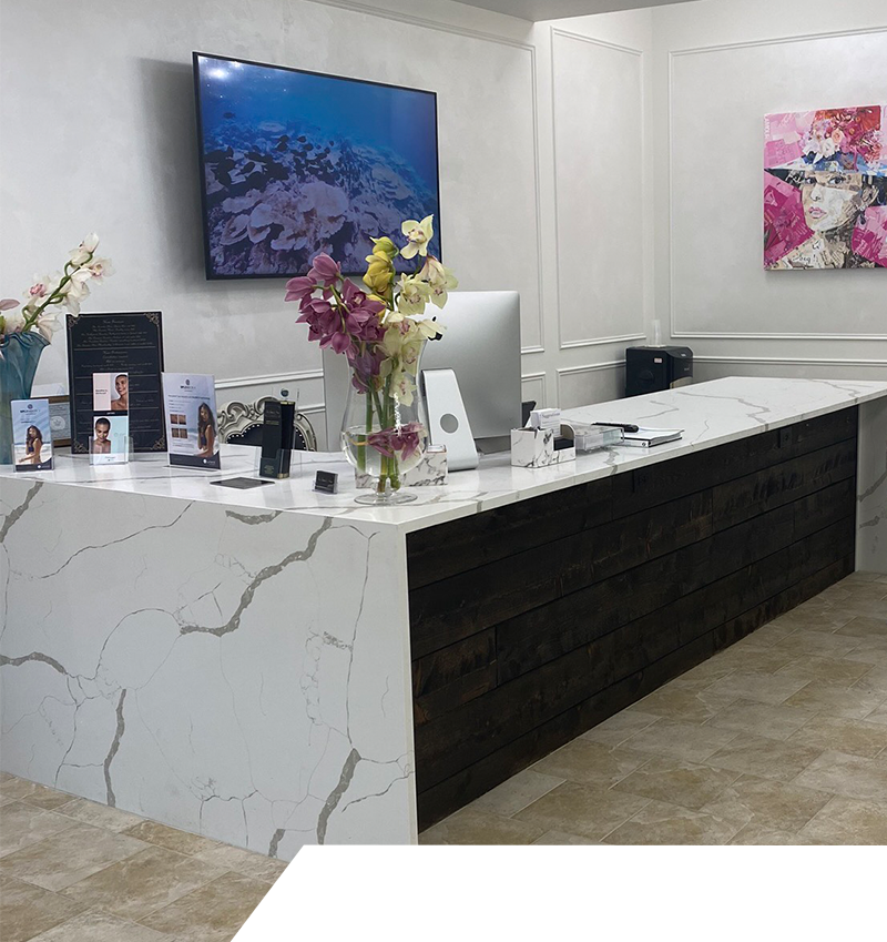 The Beautie Bar Staten Island treatment room where microneedling is performed